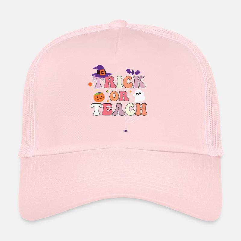 Trick Or Teach Trucker Cap