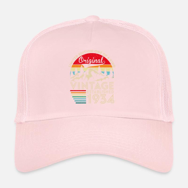 Original vintage established in 1934 anniversary Trucker Cap