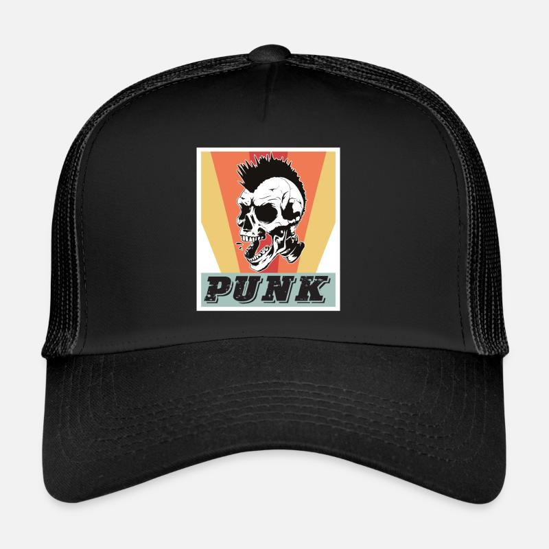 Punk Rock Musique Punks Rocking Casquette trucker 