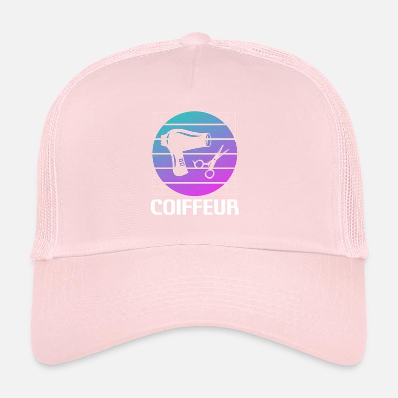 Retro Coiffeur Coiffure Casquette trucker 
