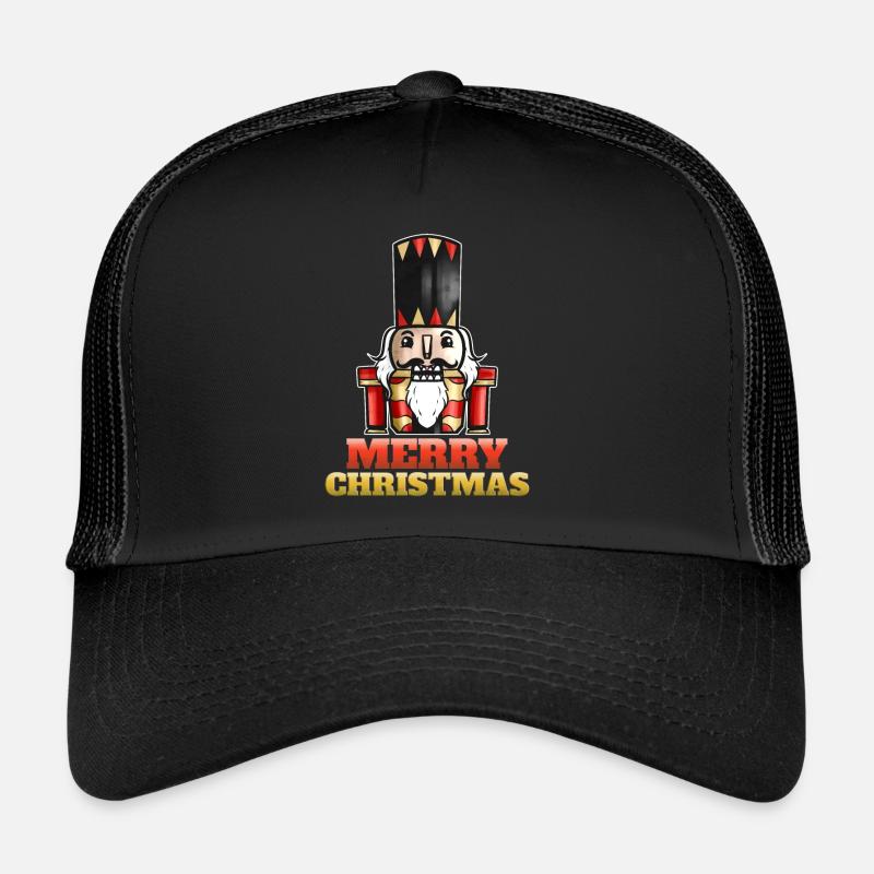 Nutcracker Merry Christmas Trucker Cap
