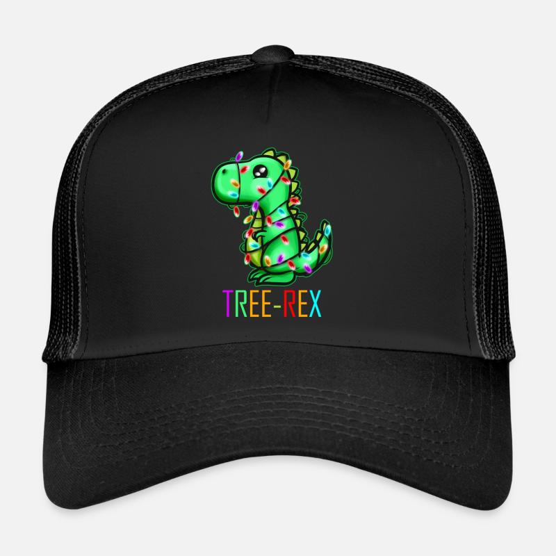 Arbre de Noël Rex T-Rex Fairy Lights Light Chain Casquette trucker 