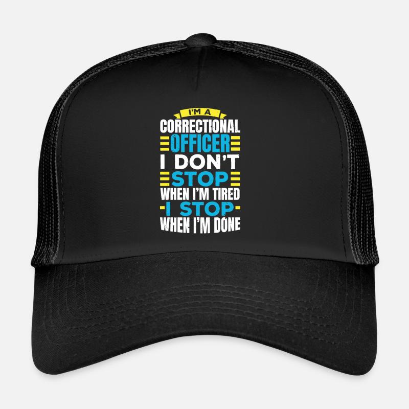I'm A Correctional Officer Warden Prison Guard Trucker Cap