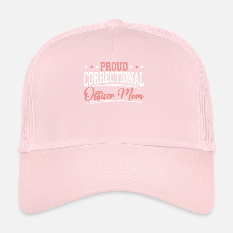 Fière agente correctionnelle Maman Gardienne de prison Casquette trucker 