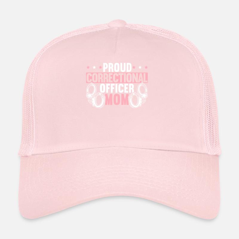 Fière agente correctionnelle Maman Gardienne de prison Casquette trucker 