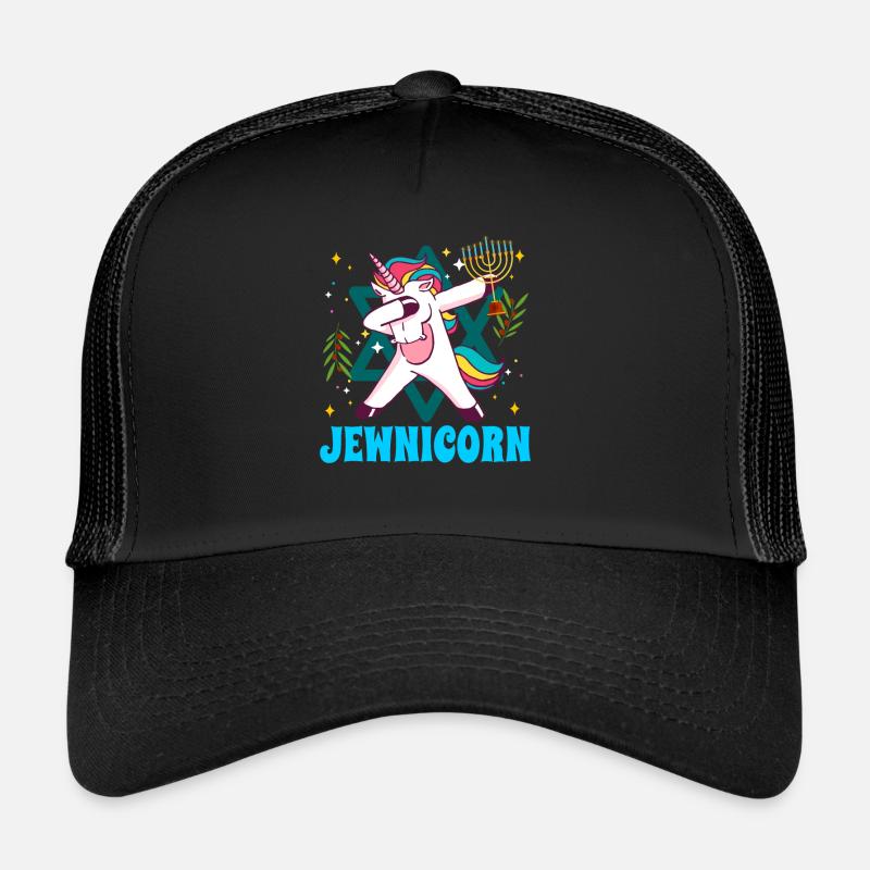 Licorne Evnicorne Hanoukka Casquette trucker 