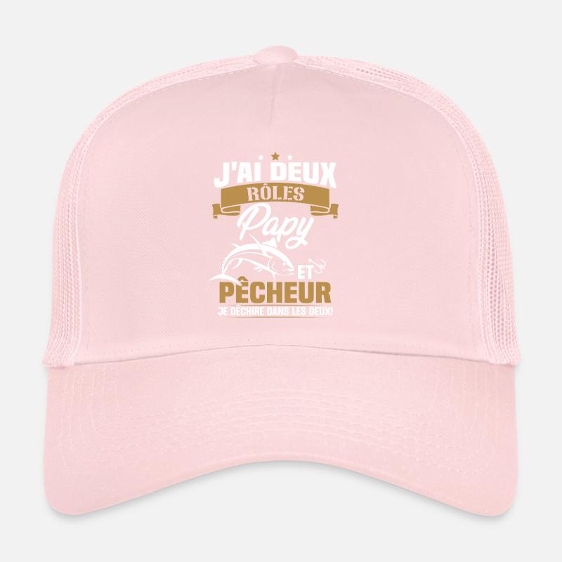 Papy Et pêcheur Casquette trucker 