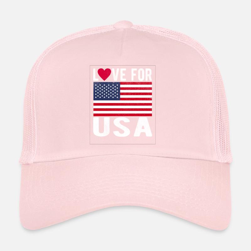 Drapeau de cerf Casquette trucker 