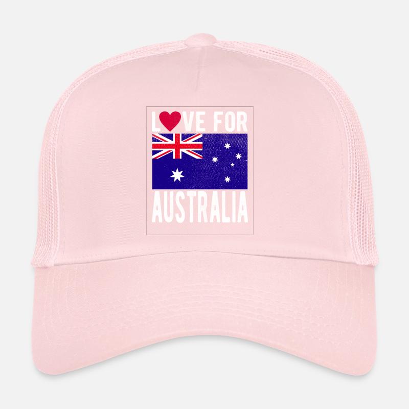 Drapeau de l’Australie Casquette trucker 