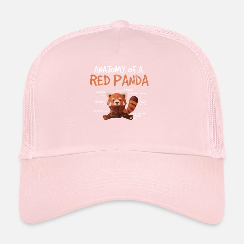 Panda roux Anatomie d’un zoologiste scientifique du panda roux Casquette trucker 