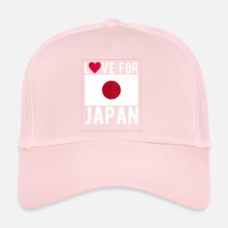 Drapeau du Japon Casquette trucker 