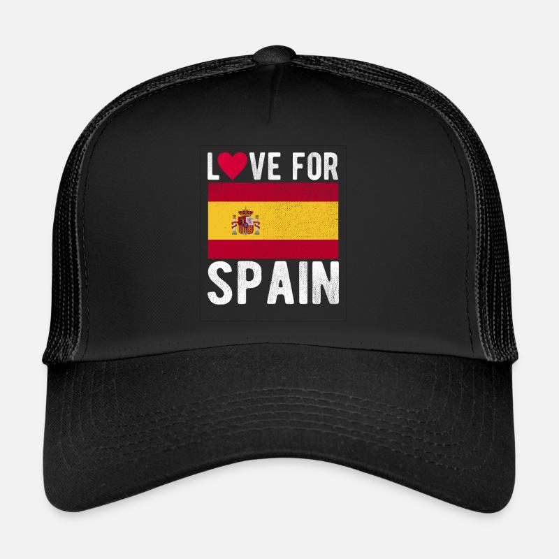 Drapeau de l’Espagne Casquette trucker 