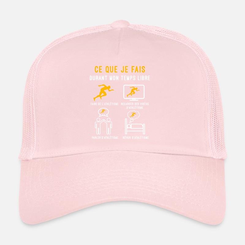 athlétisme course temps libre cadeau athlète Casquette trucker 
