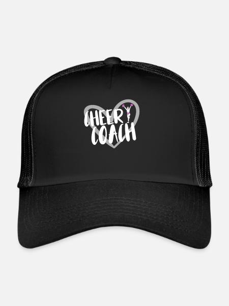 Cheerleader Cheerleading - Trucker Cap - black/black - Front