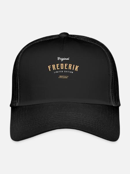 Frederik Limited Edition - Trucker Cap - Schwarz/Schwarz