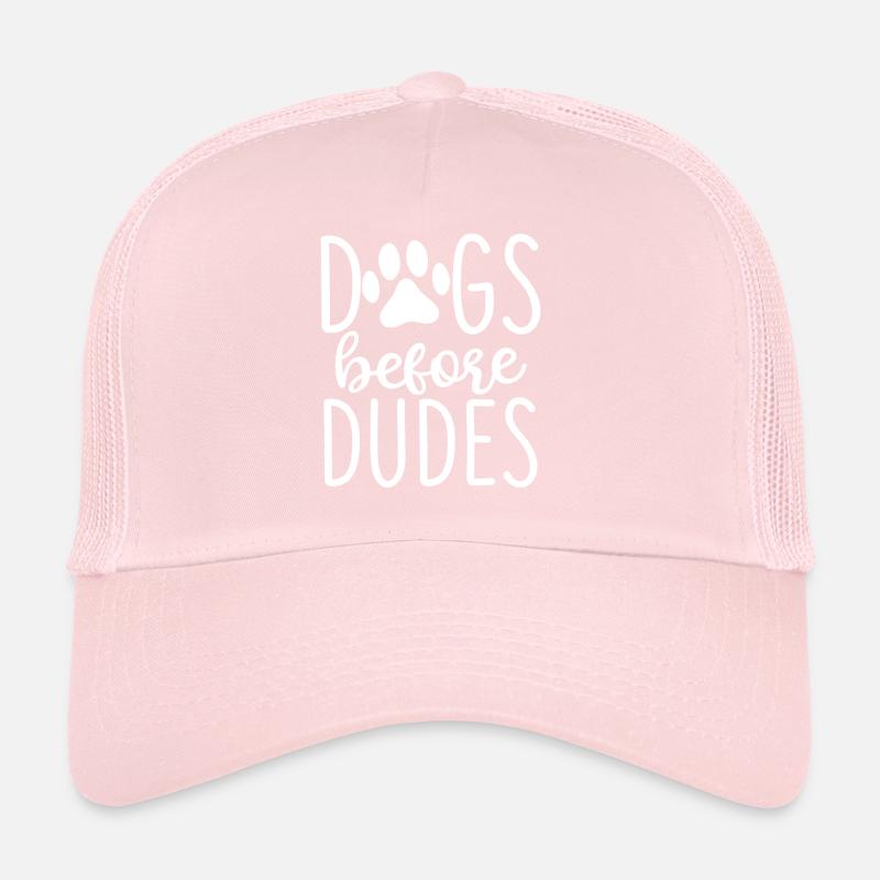 Dogs Before Dudes Hundehalter Hundebesitzer Trucker Cap