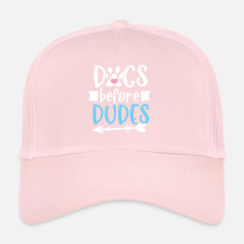 Dogs Before Dudes Hundehalter Hundebesitzer Trucker Cap