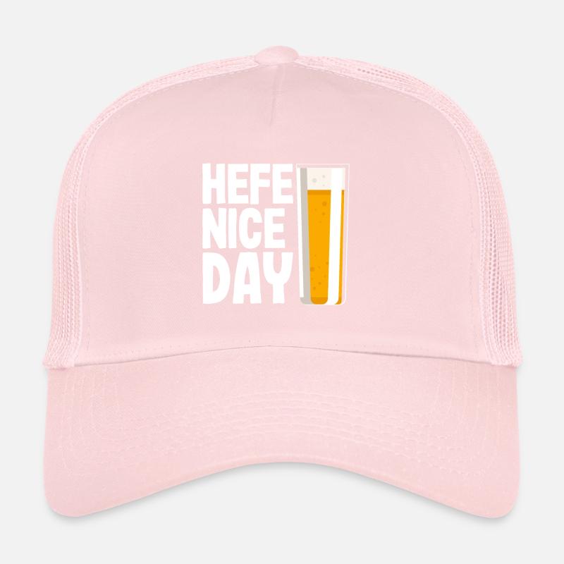 Yeast Nice Day Funny Beer Hobby Brewer Wheat Trucker Cap