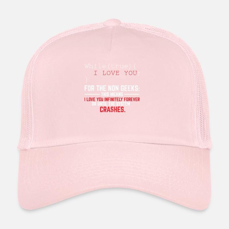 Funny Geek Lover Software Engineer Programmer Deve Trucker Cap