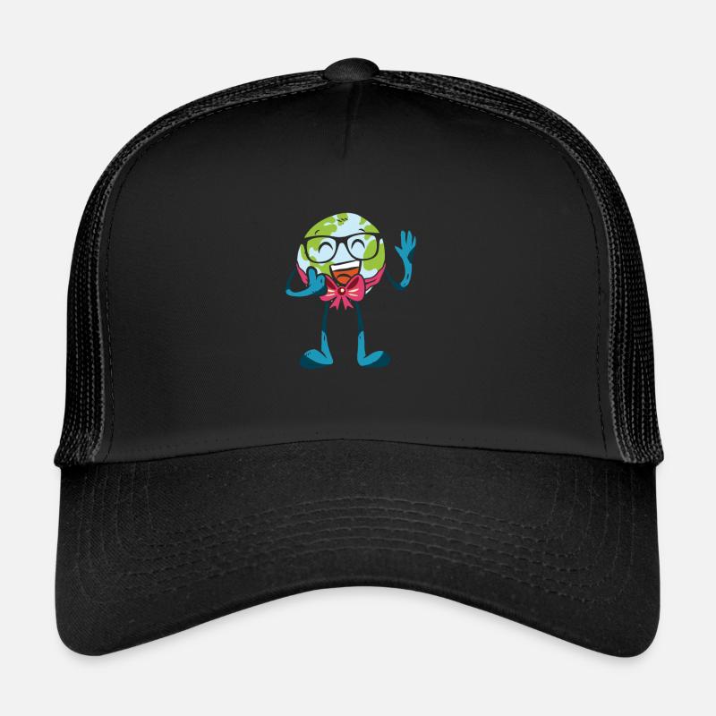 Peace Love Save Our Planet Earth Trucker Cap