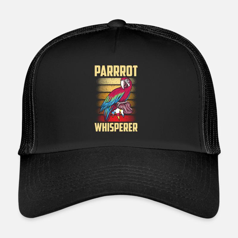 Parrot Whisperer Parrot Whisperer Sweet Parrots Trucker Cap