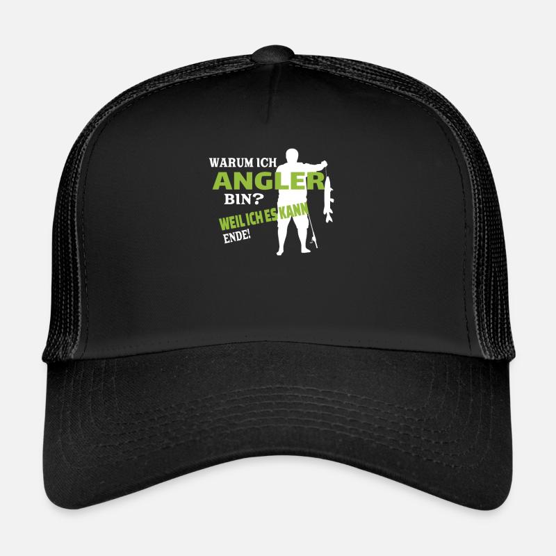 Angler Geschenkidee Hobby Angeln Trucker Cap