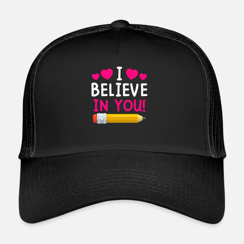 Maître Je crois en toi enseignant Casquette trucker 