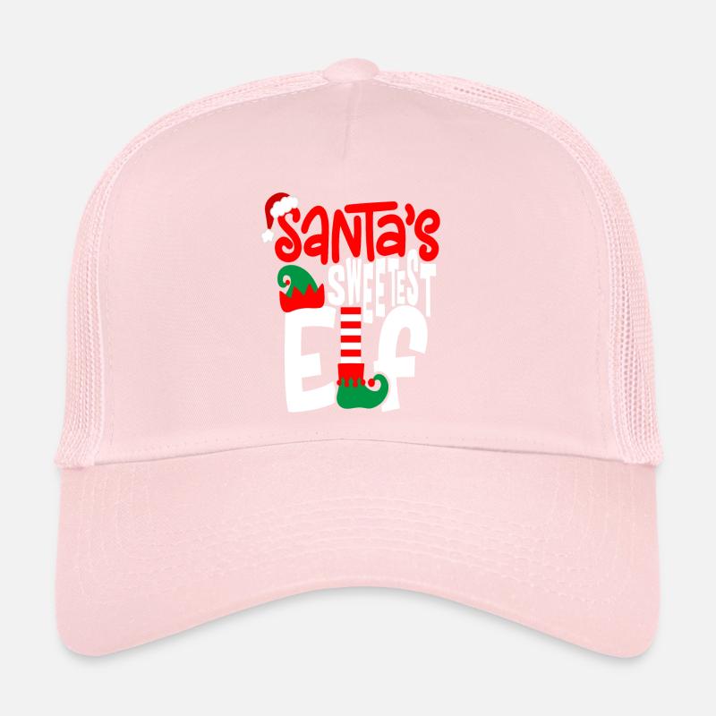 Le plus doux elfe du Père Noël Casquette trucker 