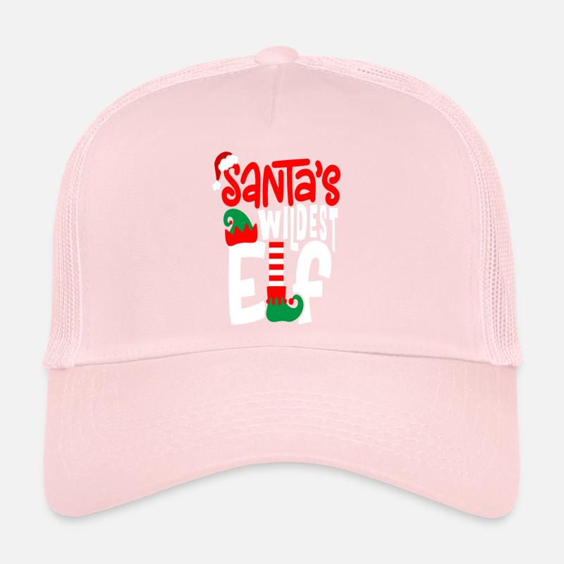 L’elfe le plus sauvage du Père Noël Casquette trucker 