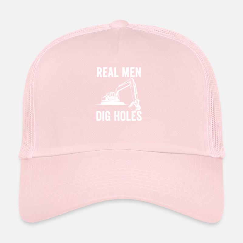 Bagger Baustelle Baggerfahrer Baggern Geschenk Trucker Cap