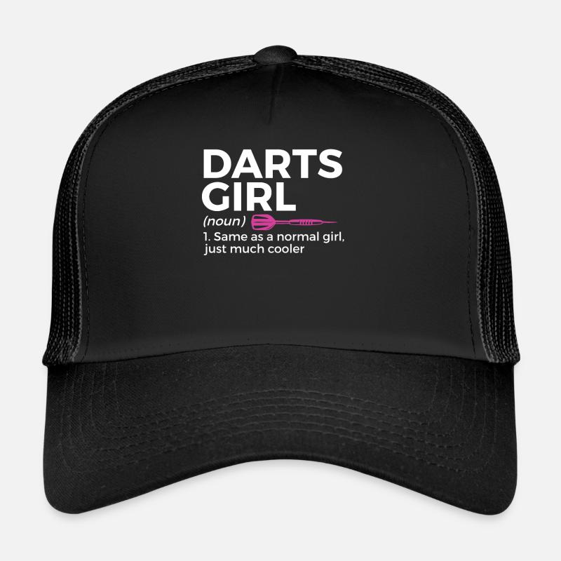 Darts Player Darts Trucker Cap