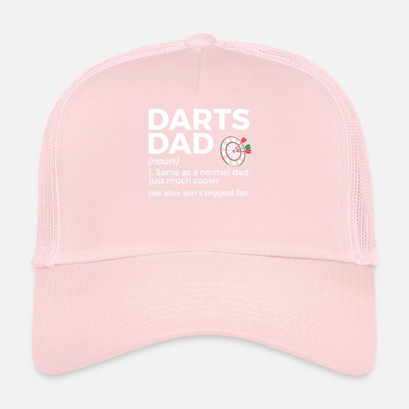 Joueur de fléchettes Fléchettes Casquette trucker 