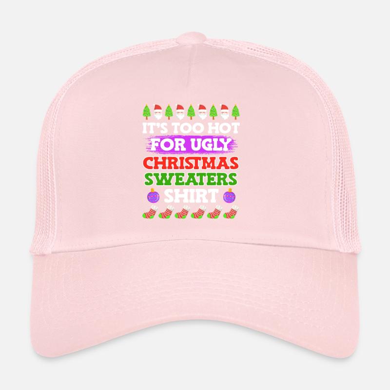 Ugly Christmas Trucker Cap