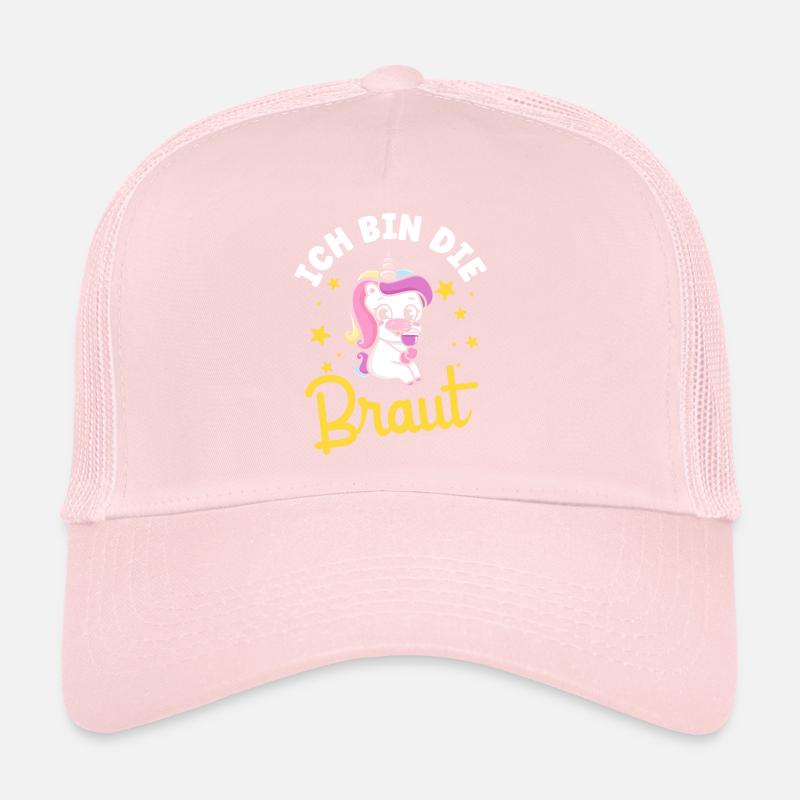Ich Bin Die Braut Einhorn Jga Trucker Cap