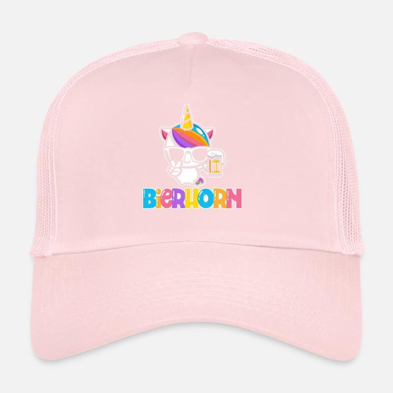Bierhorn Einhorn Bier Party Einhörner Trucker Cap