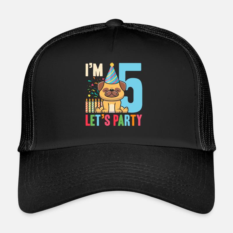 5 anniversaire à 5 Lets Party Casquette trucker 