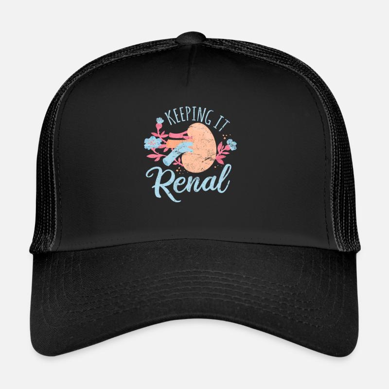 Technicienne en dialyse Infirmière en néphrologie rénale Keepin Casquette trucker 
