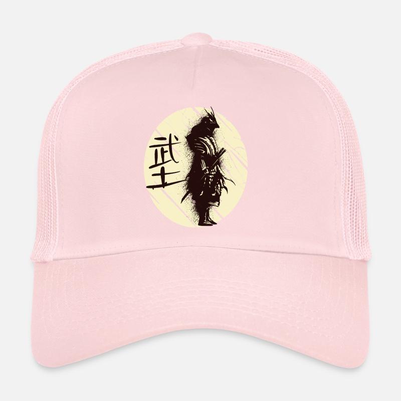 Japanischer Kunst Samurai Japanischer Krieger Kata Trucker Cap