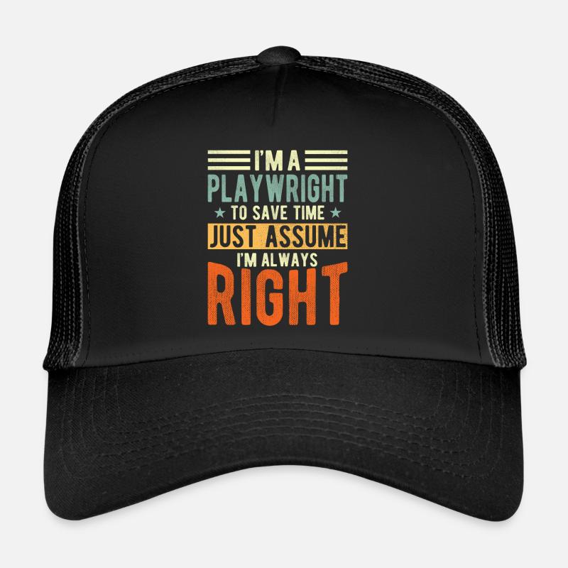 Dramaturge Casquette trucker 