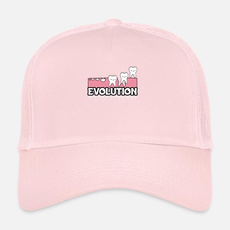 Evolution Zahnarzt Shirt Geschenk Trucker Cap