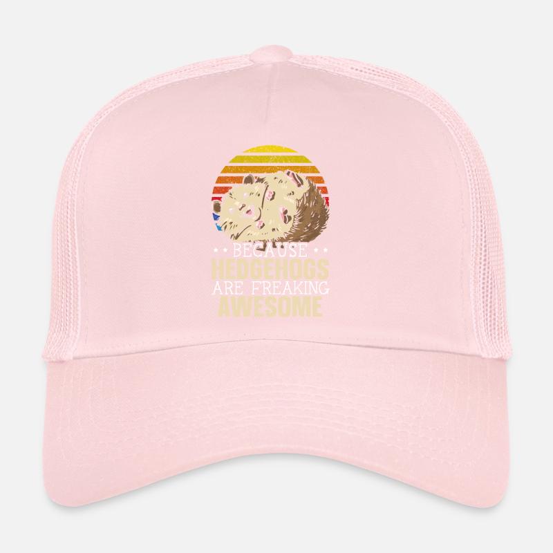 Parce que les hérissons sont des hedgie géniales Casquette trucker 