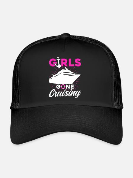 Girls Gone Cruising - Trucker Cap - black/black - Front