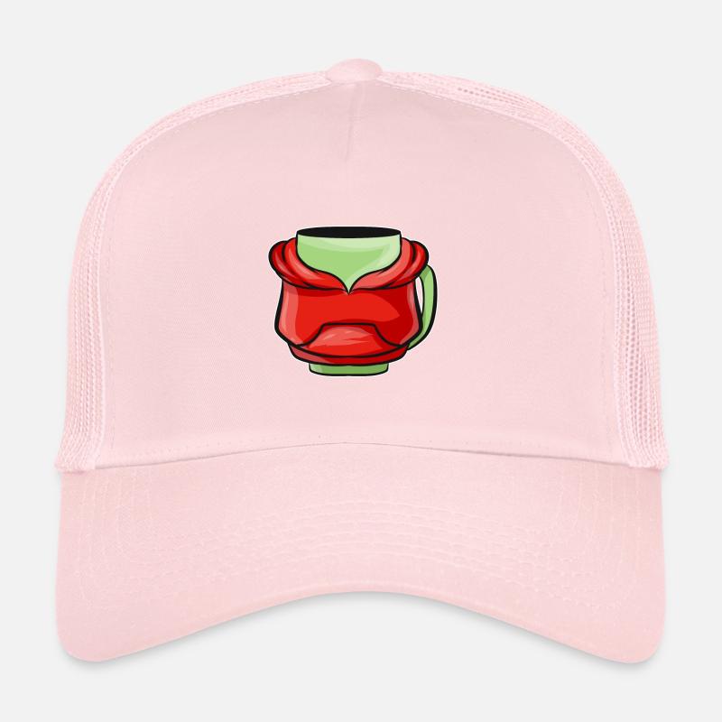 Bécher d’automne avec sweat à capuche rouge pour Noël Casquette trucker 
