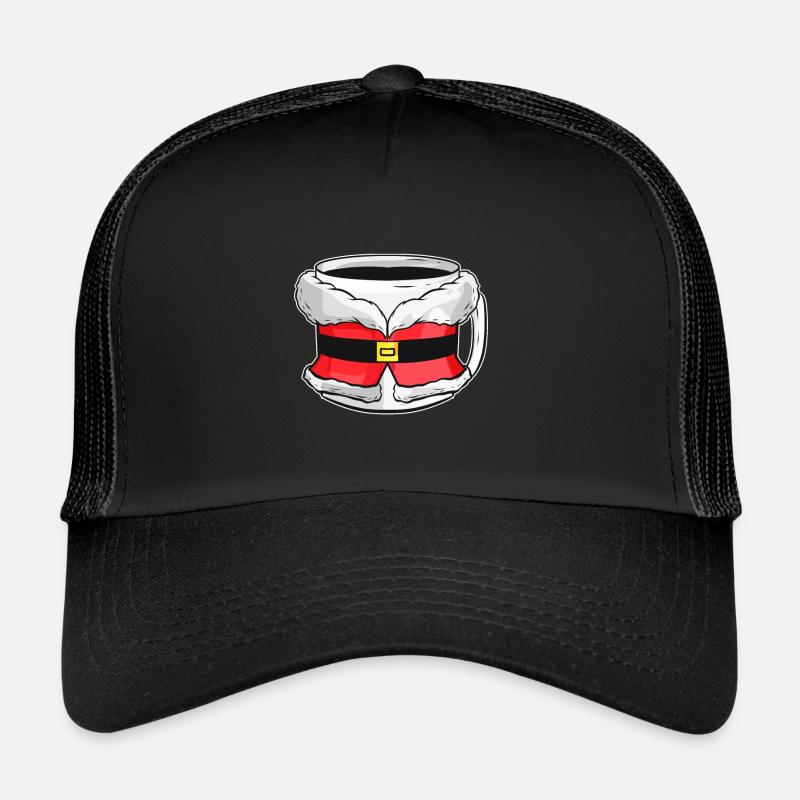 Gobelet d'automne avec la robe du père Noël pour Noël Casquette trucker 