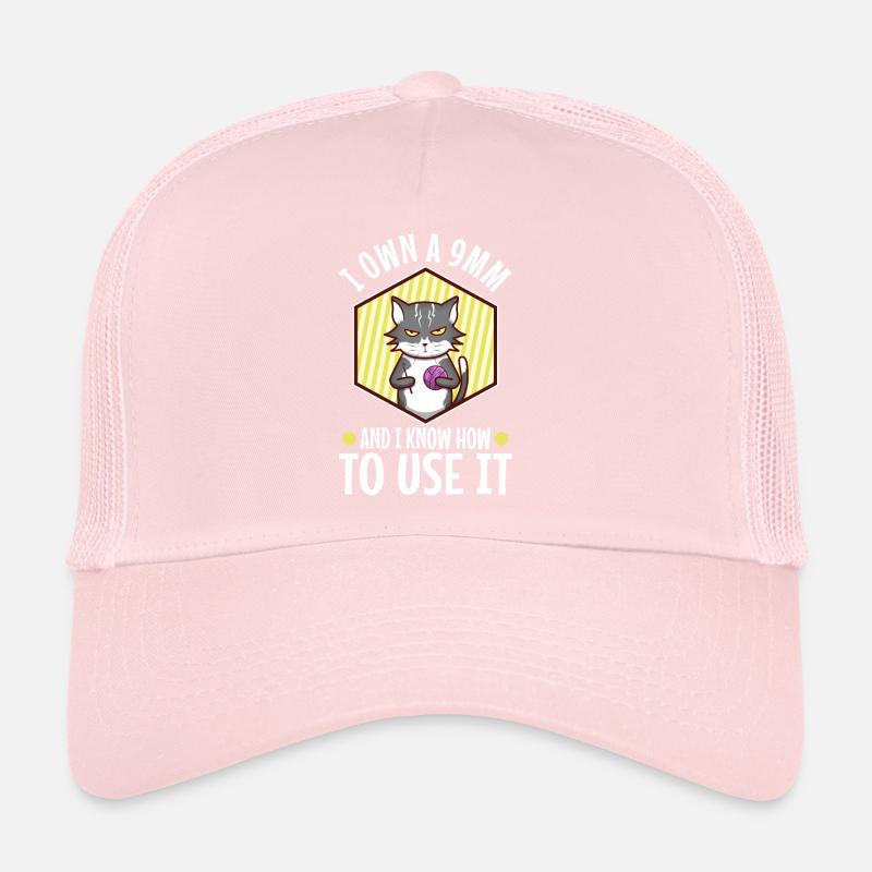 I Own A 9mm And I Know How To Use It Trucker Cap