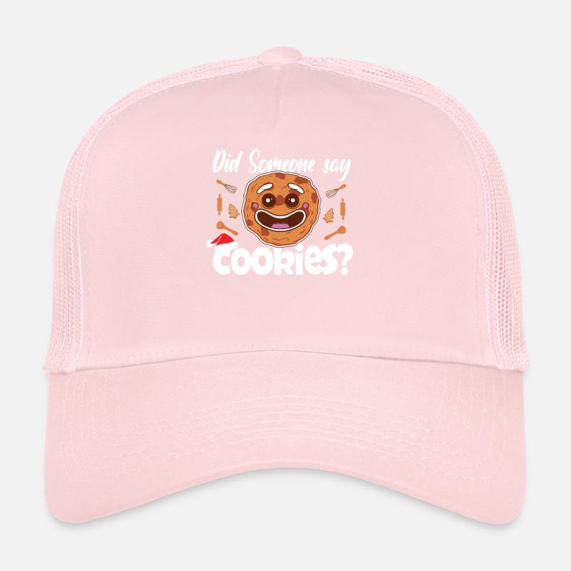 Hat Jemand Cookies Passion Chef Weihnachten Gesagt Trucker Cap