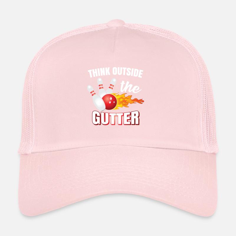 Think Outside The Gutter | Bowling | Bowler Trucker Cap