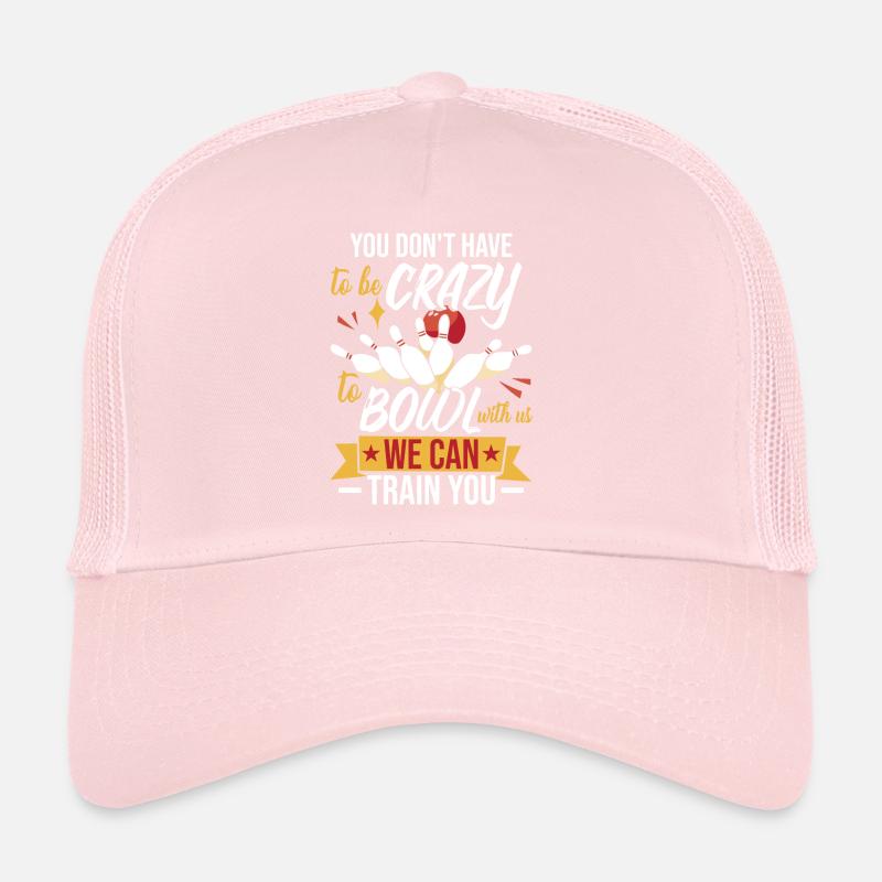 Funny Bowling Team Trucker Cap