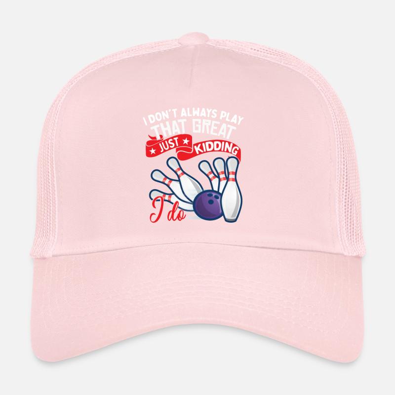 Humour drôle Bowler Bowling Casquette trucker 