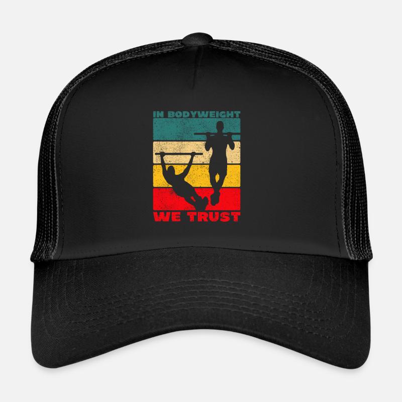 Lustiger Calisthenics-Spruch Trucker Cap